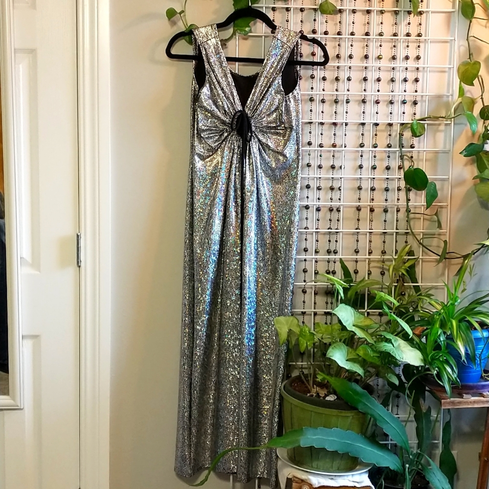 Coquetry Holographic Disco Ball Dress
